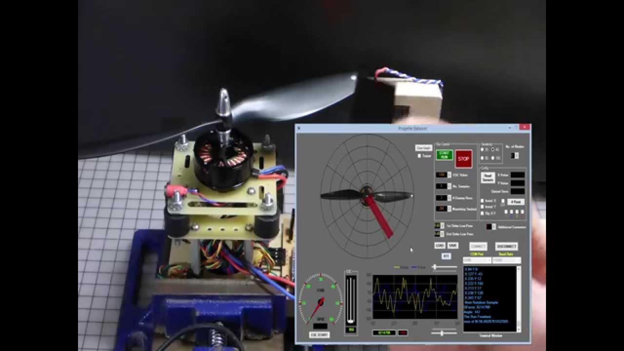Dynamic Propeller Balancer Calibration