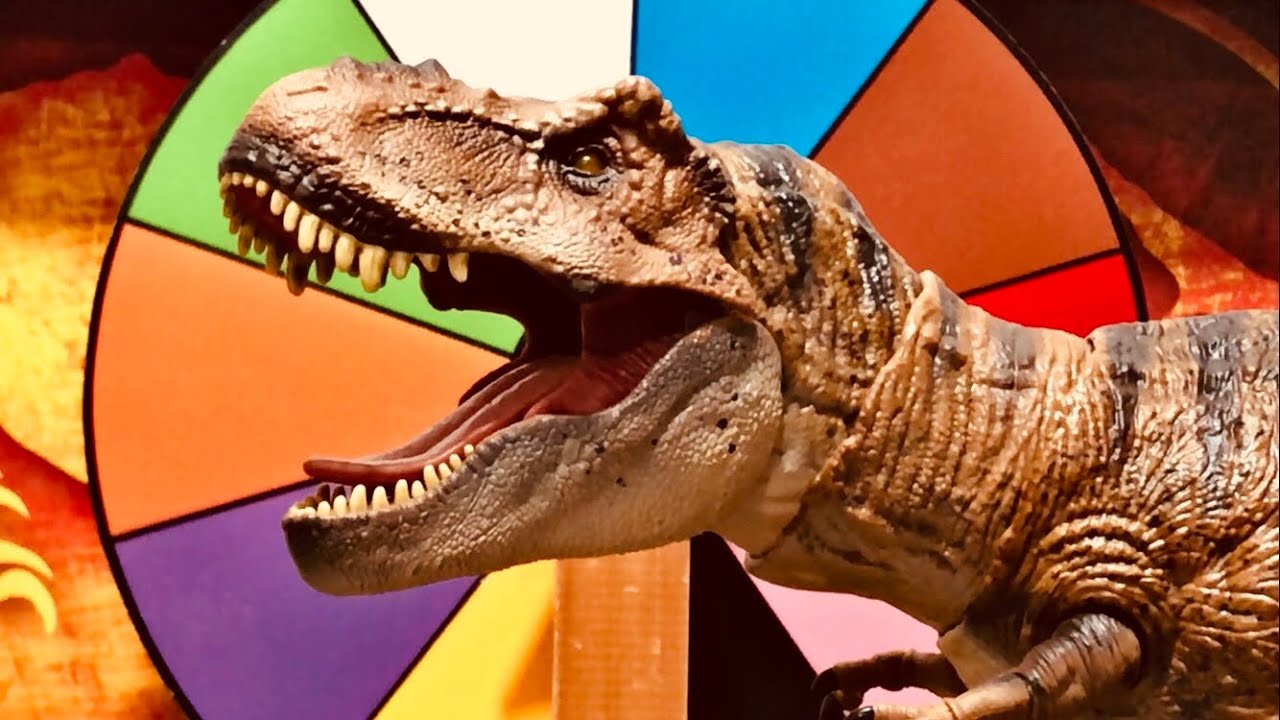 LOS MEJORES DINOSAURIOS!! T REX, CERATOSAURIO, BARYONYX & M&Aacute;S!! RULETA SORPRESA DE DINOSAURIOS!!