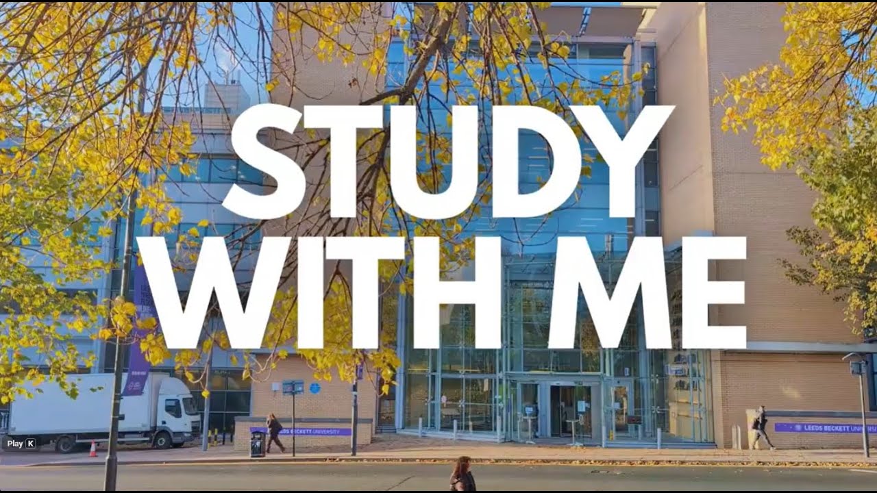 Study With Me - Sheila Silver Library - Leeds Beckett University - 50 minute Virtual Study Space