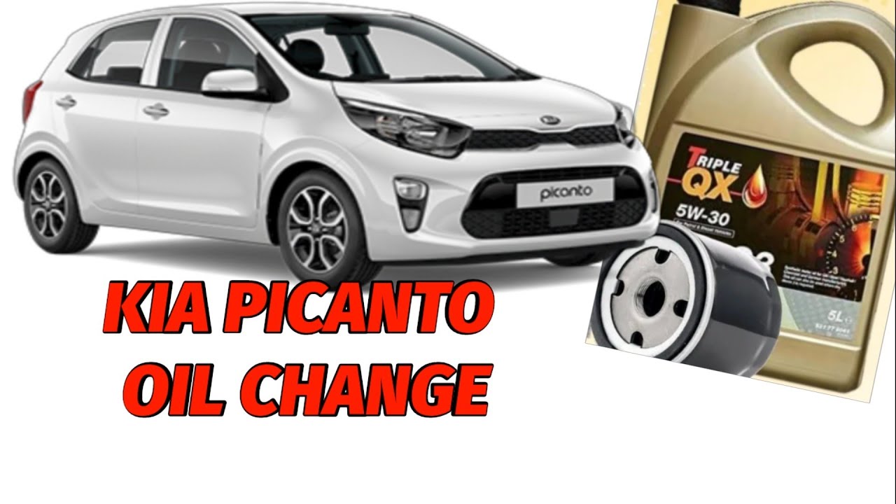 Замена масла в двигателе KIA PICANTO 2021 года
