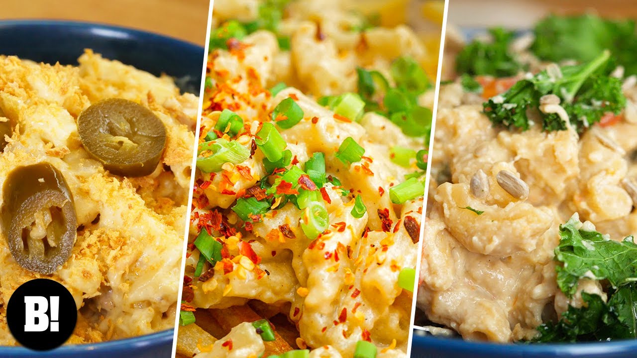 How to Make Vegan Mac & Cheese 6 Ways!