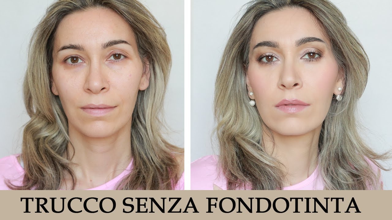 Trucco senza fondotinta, leggero, con pochi prodotti, naturale, estivo