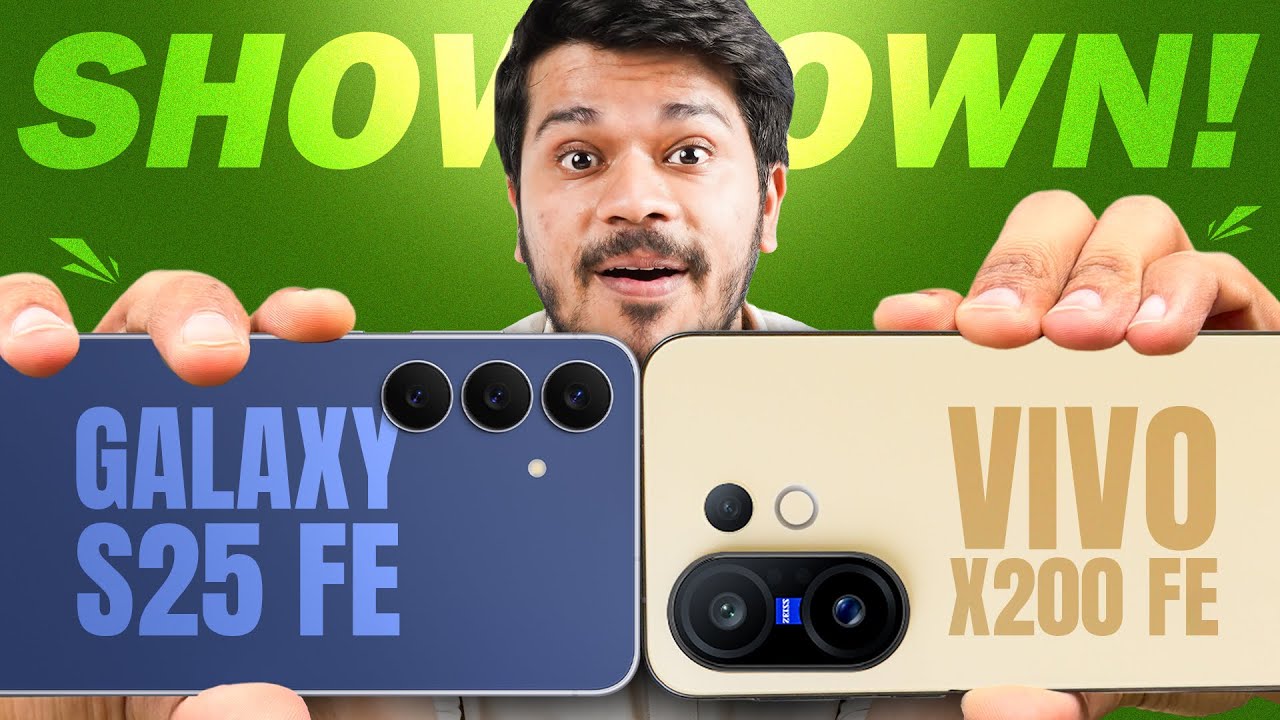 Samsung Galaxy S25 FE vs Vivo X200 FE comparison in Hindi | Battle of fan edition! 🔥