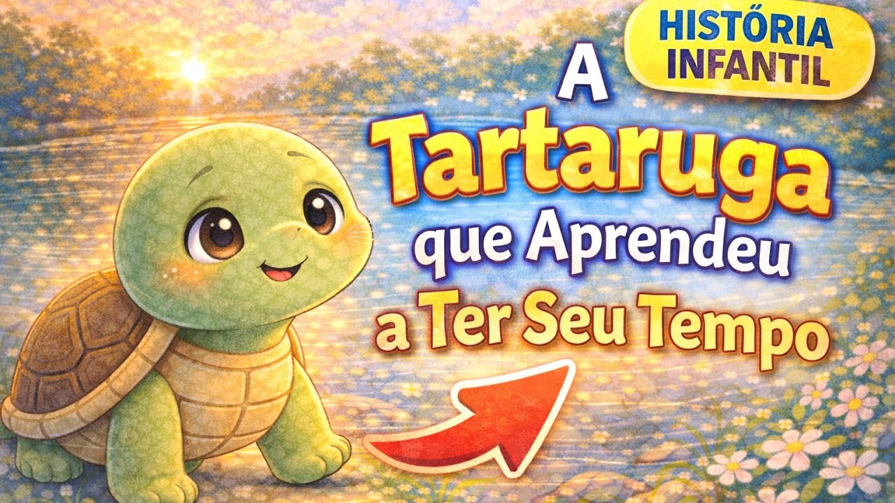 A Tartaruga que Aprendeu a Ter Seu Tempo | História Infantil para Dormir