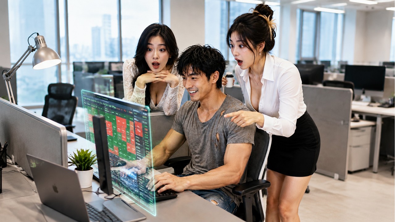 Sexy CEO hide became my colleague.unaware I had system,after earn 1m,he beg me marry!