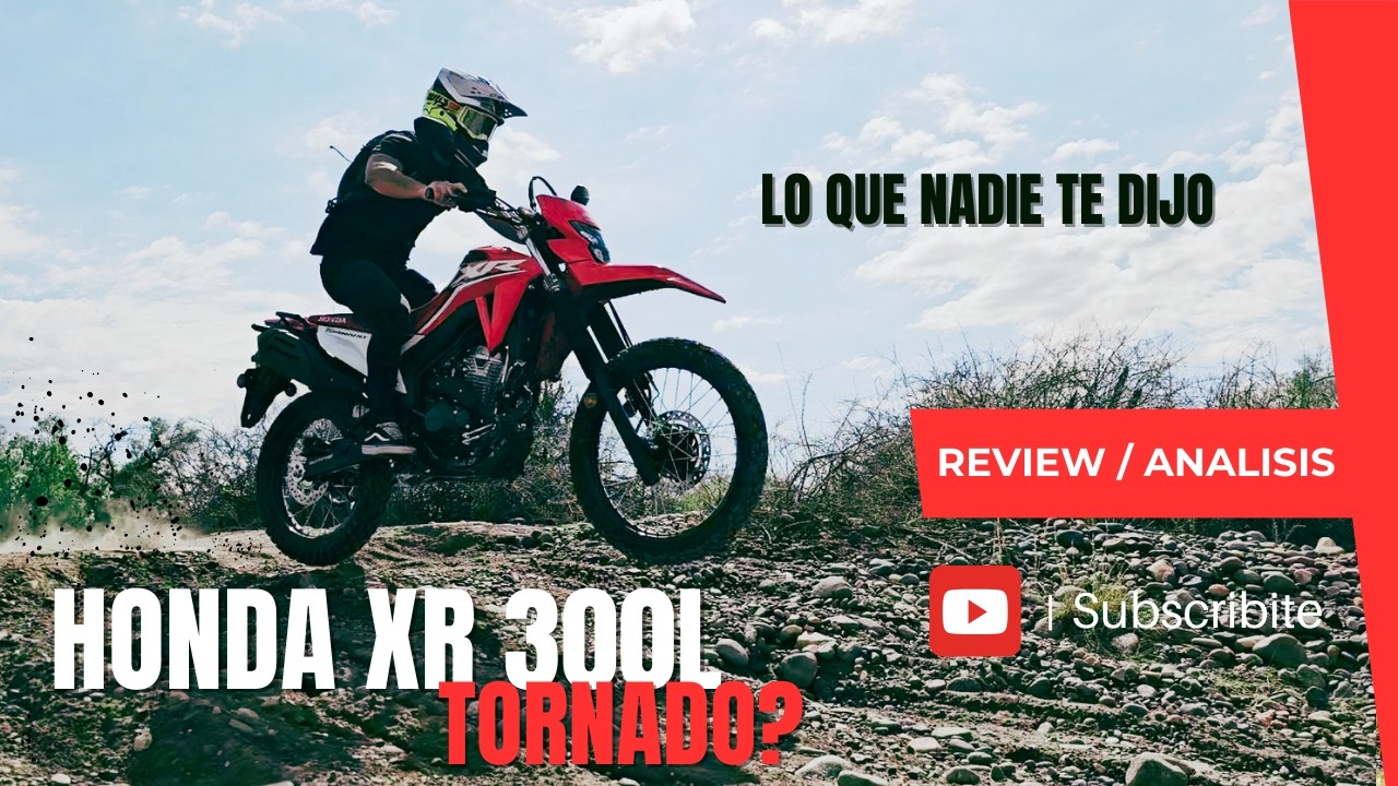 🚀 NUEVA HONDA XR 300L TORNADO ¿La evolución que esperábamos o mejor quedarse con la 250?