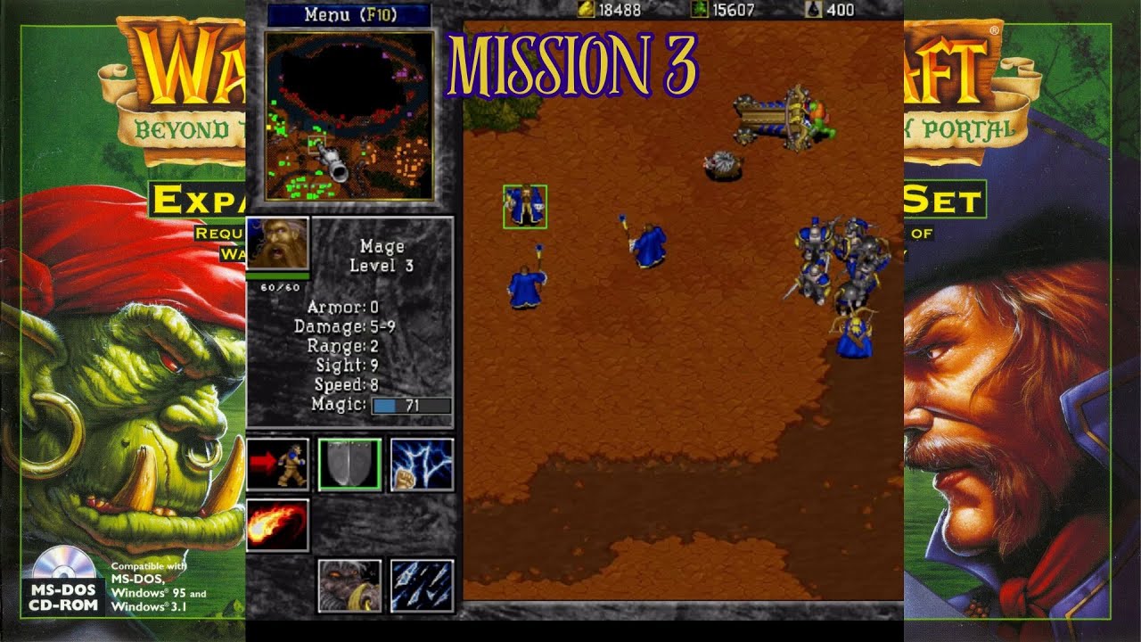 WARCRAFT 2 - BEYOND THE DARK PORTAL - HUMANS MISSION 3