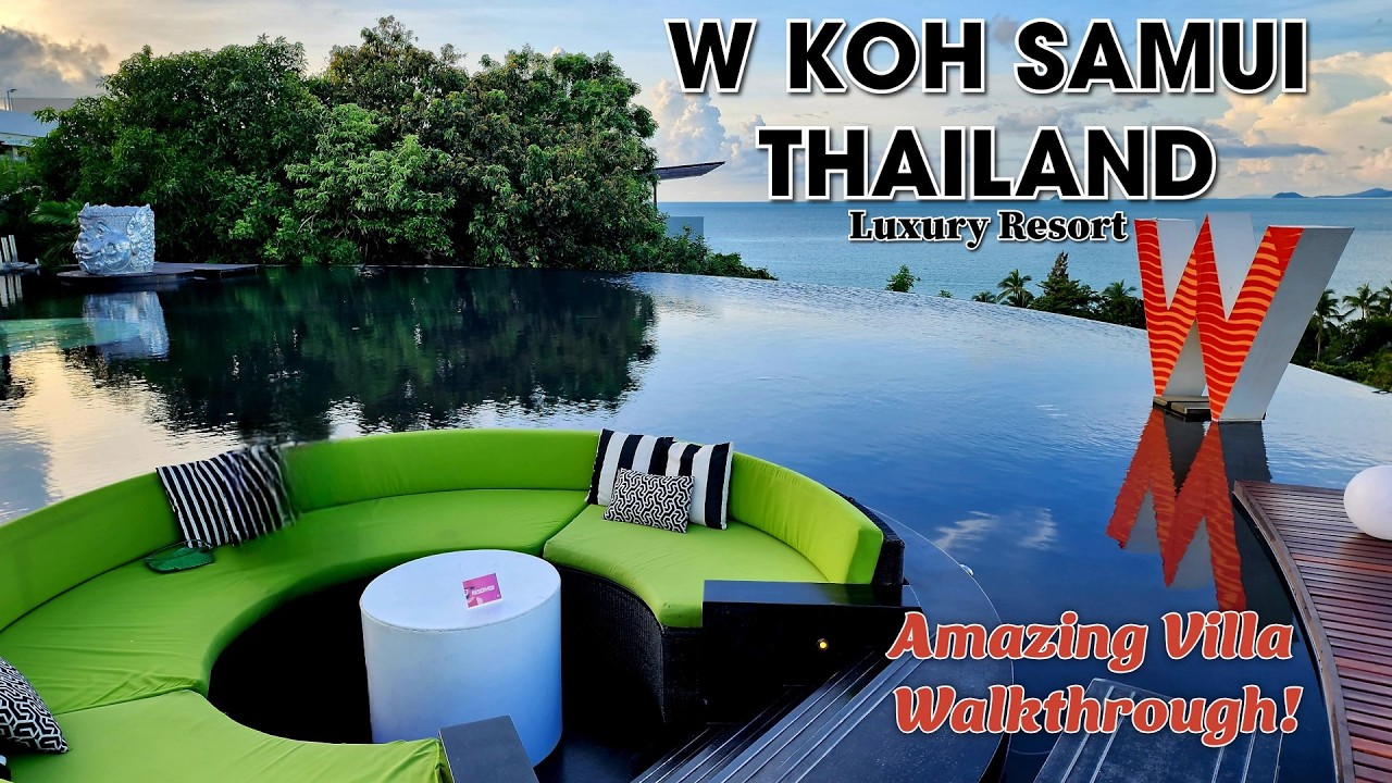 Check out this incredible Villa!  W Koh Samui, Thailand.