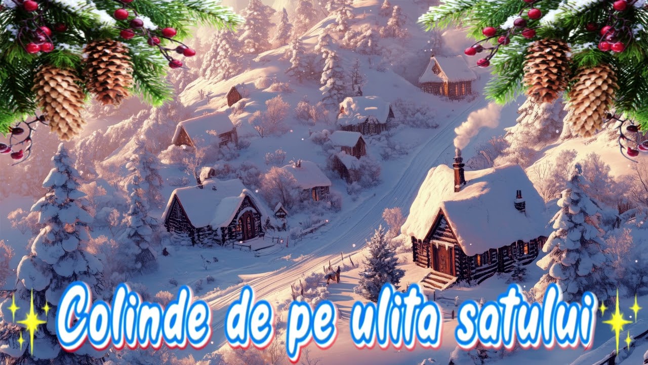 Colinde pe ulita satului - Colaj Craciun 2025-2026