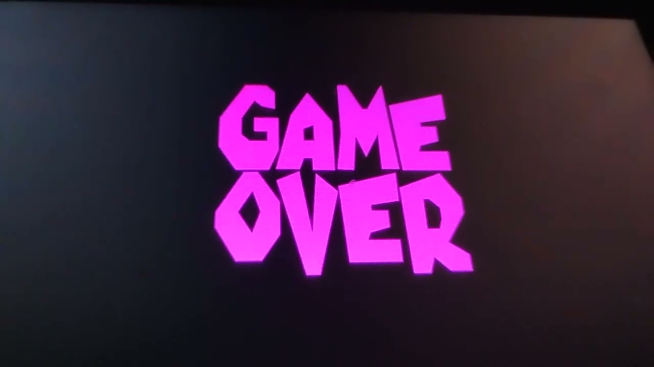 More super Mario Galaxy Game Over Part 3