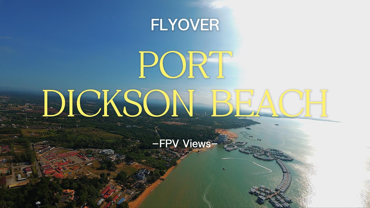 Destinasi Tertinggi Ft. Port Dickson Beach | 4K FPV Cinematic 🌴