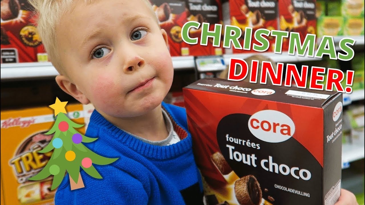 🎄 Kids Do The Christmas Dinner Grocery Shopping! 😂