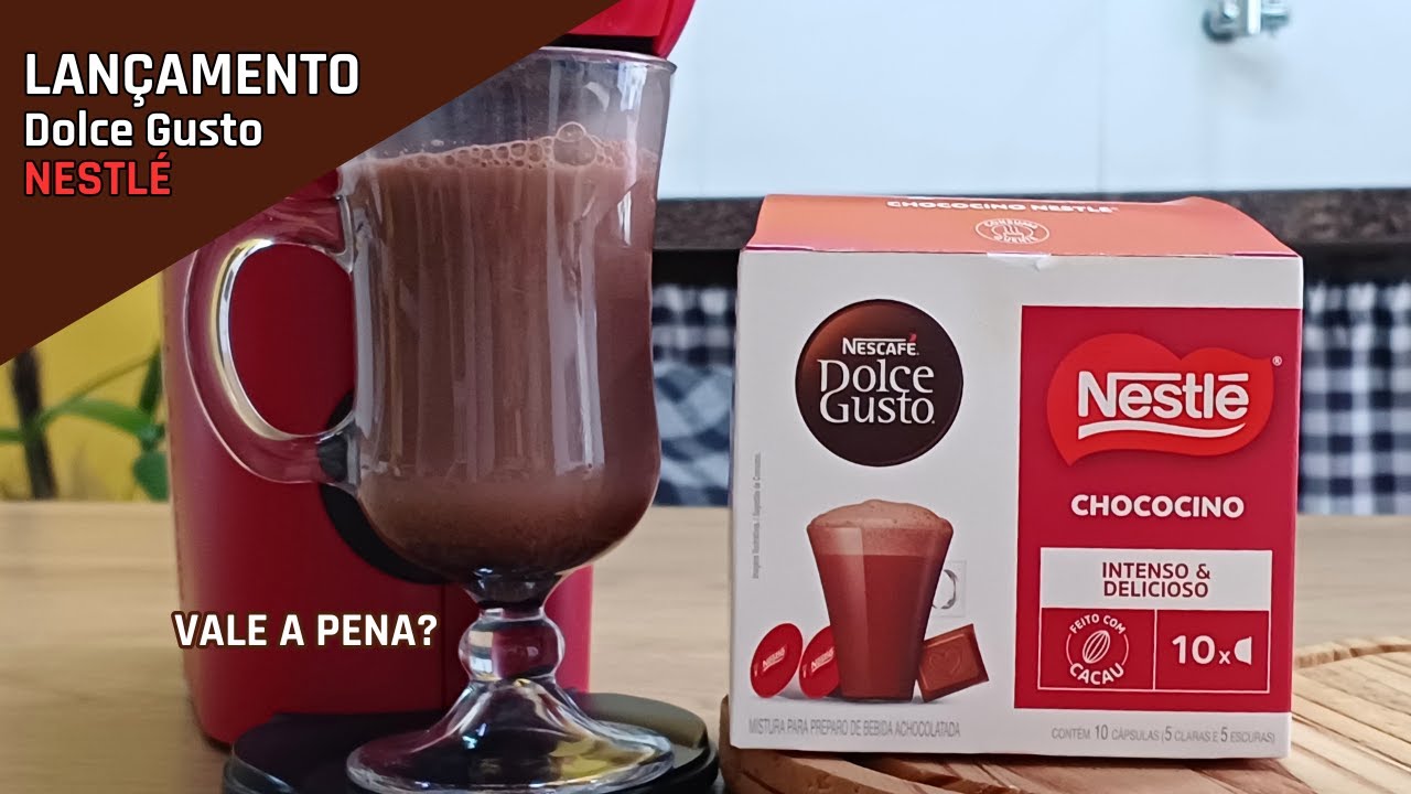 NOVA CÁPSULA CHOCOCINO NESTLÉ