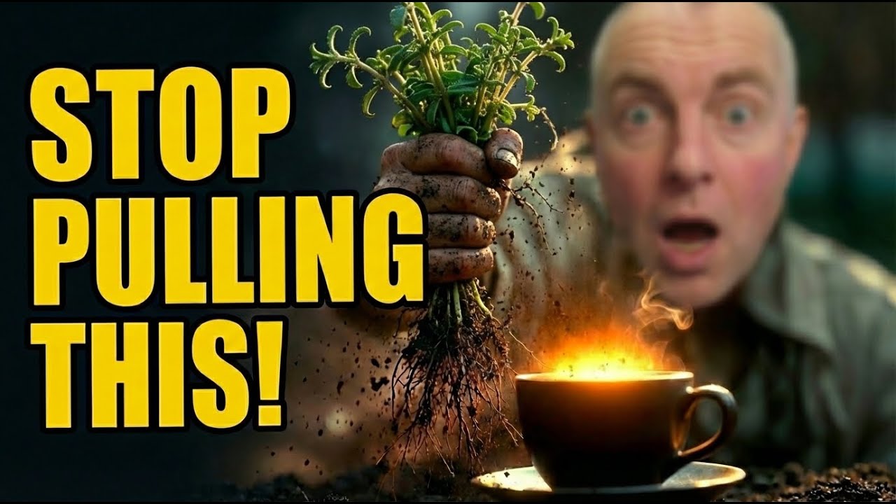 STOP PULLING THIS! Sticky Willy (Cleavers) Makes an Incredible Herbal Tea