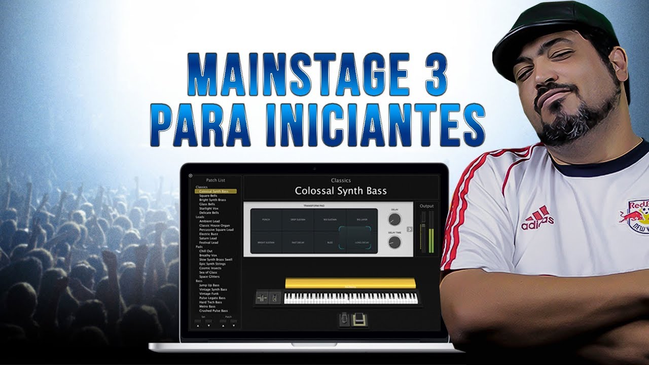 MainStage 3 para iniciantes | Montando o seu layout