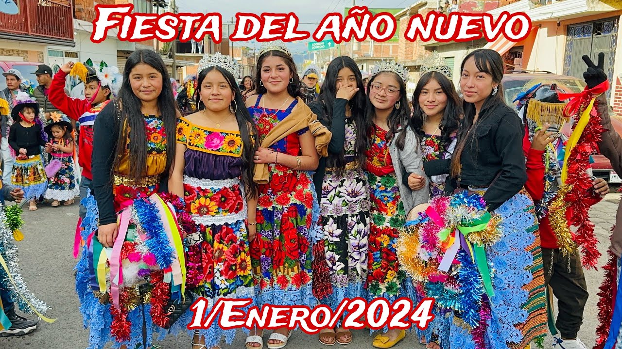 1/Enero/2024 Fiesta Del Año Nuevo En Nurio Michoacán