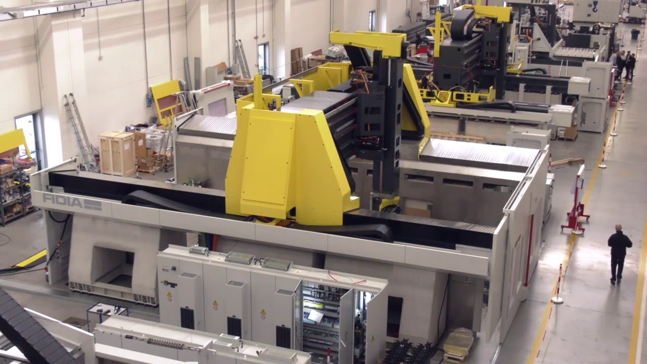 FIDIA MACHINE - A tour around Fidia's factory in Italy