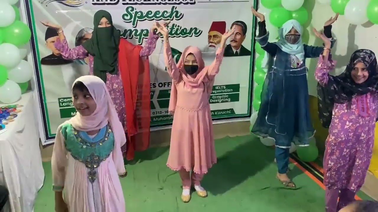 Beautiful Tablo by our Little Stars | Quaid-e-Azam Day 2025