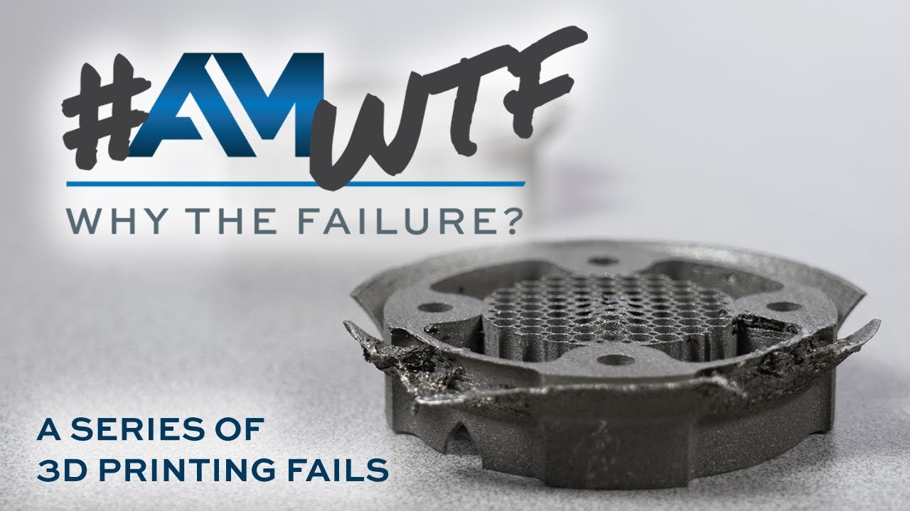 Support Structures and Build Layout Lead to Series of 3D Printing Fails — AM: Why the Failure? #4