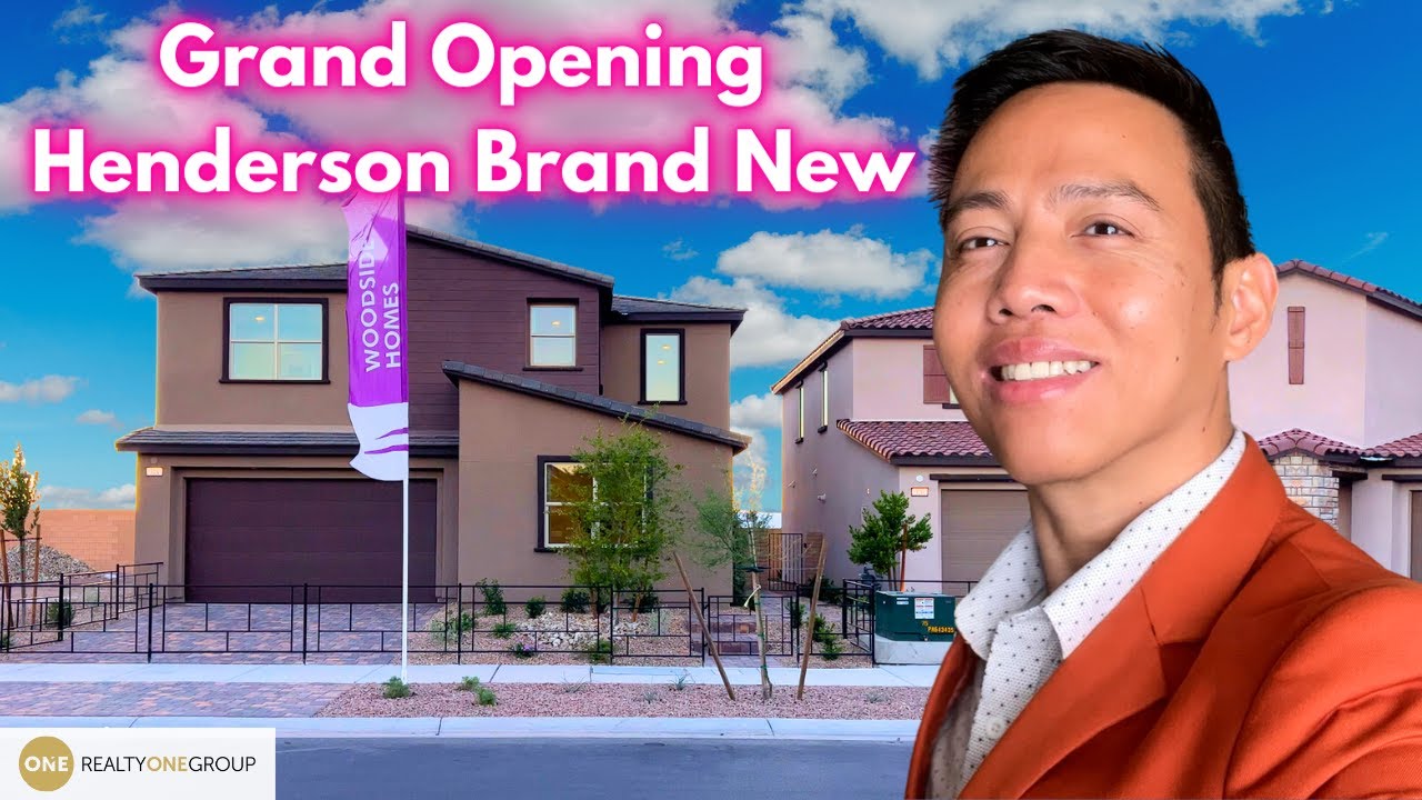 New Henderson Home for Sale by Woodside Homes at Cadence | Henley Plan 4