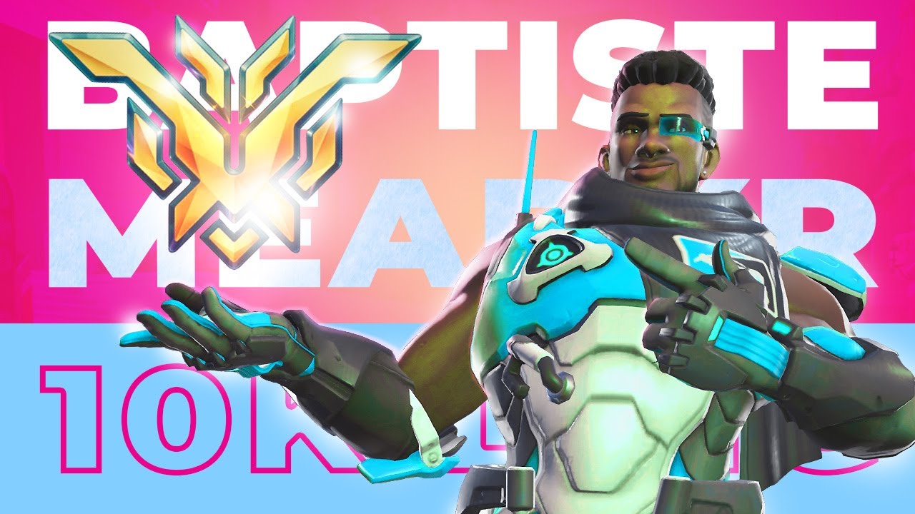 10K DMG 10K HEALING BAPTISTE | PRO POV TOP 500 OVERWATCH 2