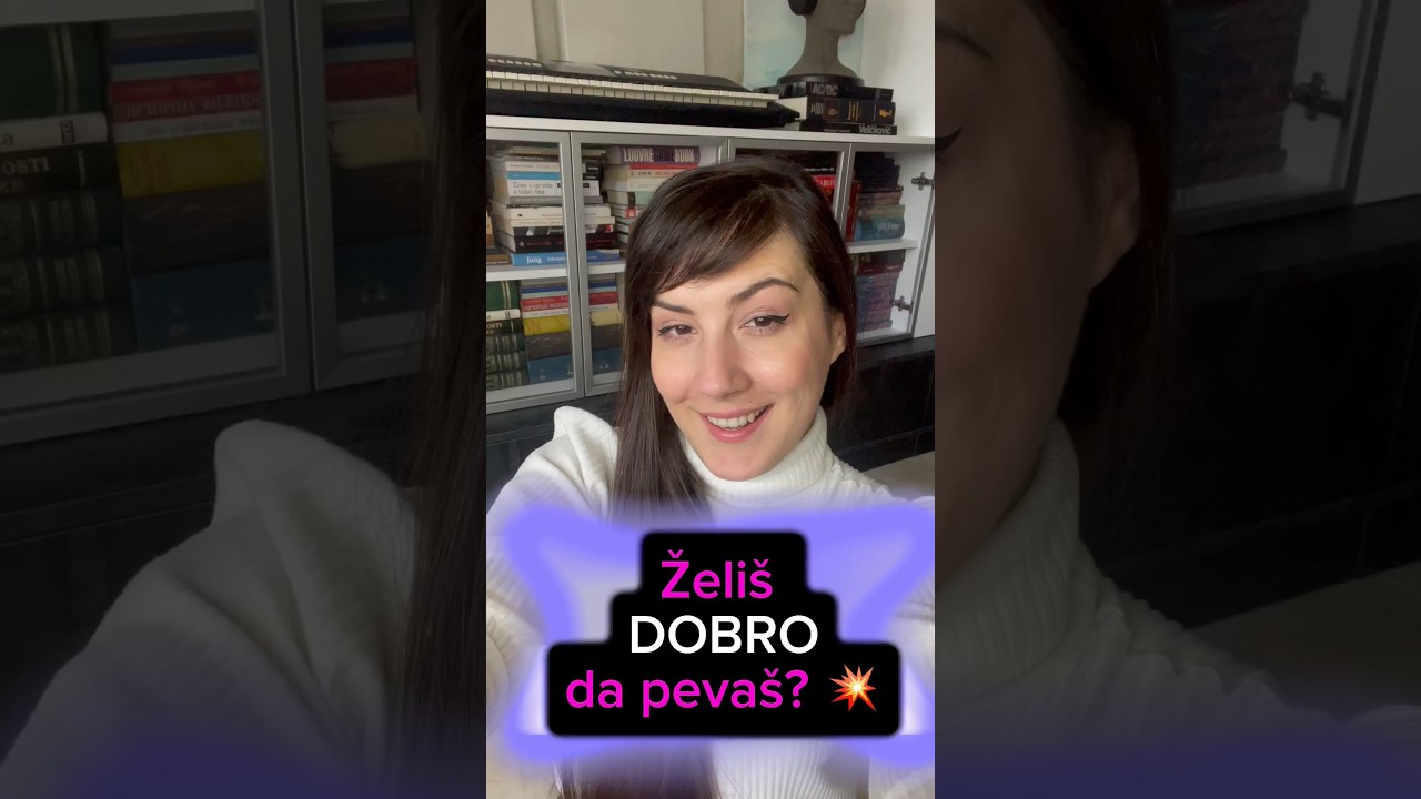 Ni ne znaš šta sve možeš da otpevaš… 💜 