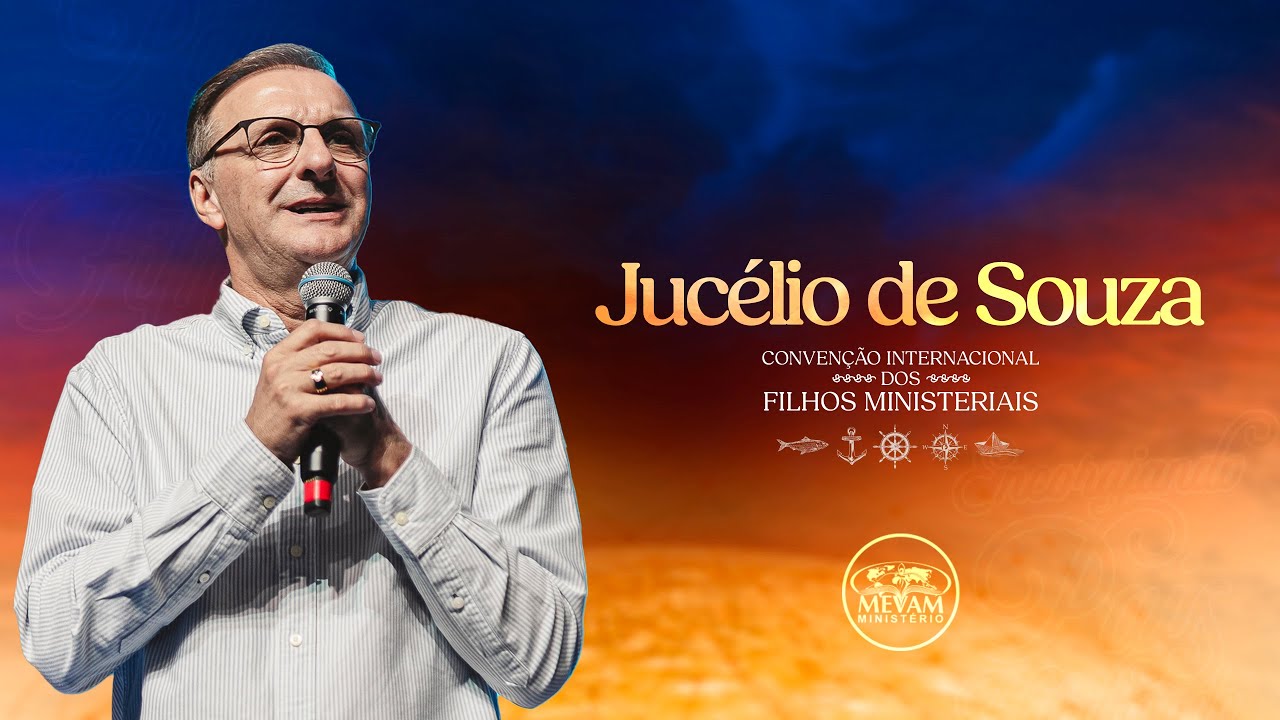 Jucélio de Souza ministrando na Convenção Internacional dos Filhos Ministeriais 2024