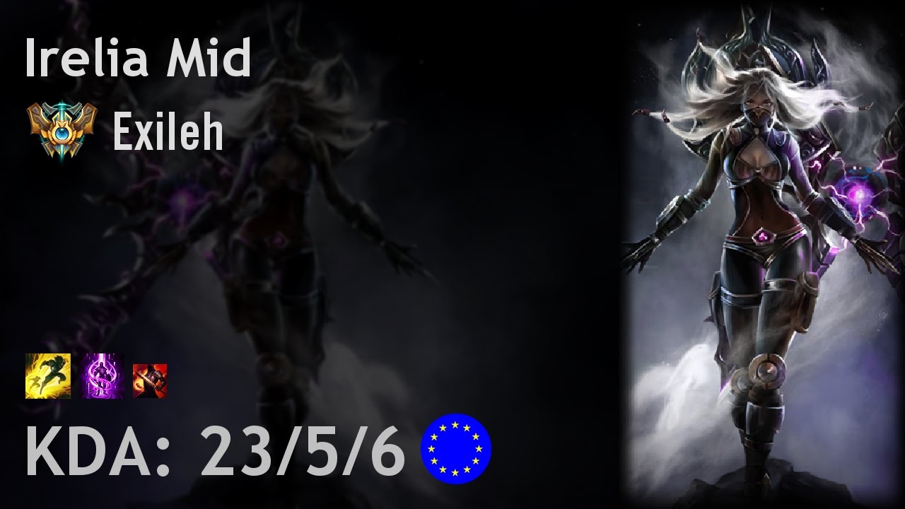 Irelia Mid vs Ryze - Exileh - EUW Challenger Patch 6.21