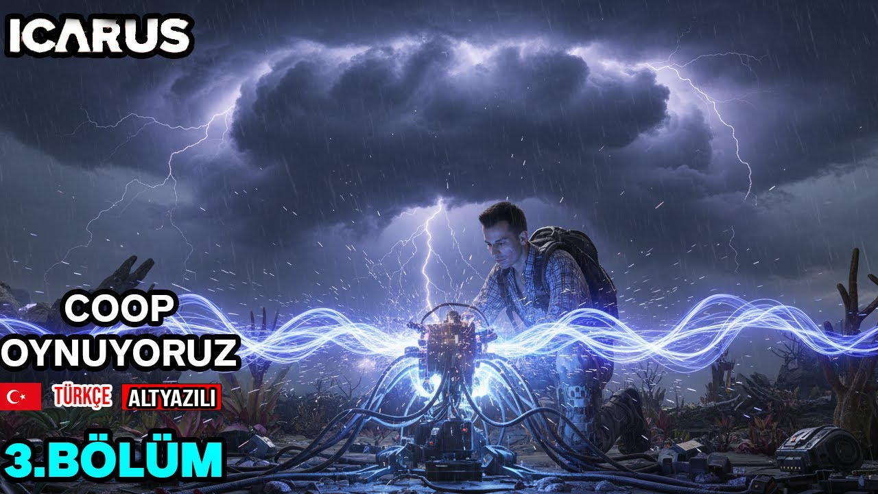 Kaynak Toplama & Craft 🌲 || Icarus – 3.Bölüm - @X3pos   Coop Oynuyoruz - Türkçe Altyazılı