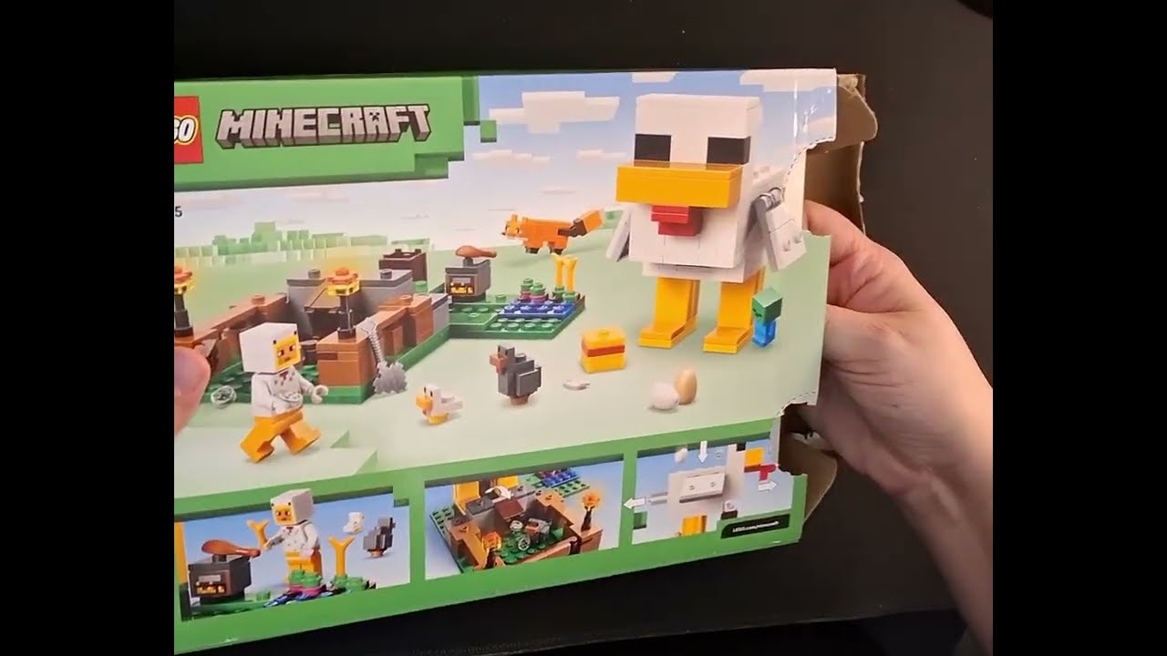 ASMR Minecraft Lego Build with Whispered Rambling