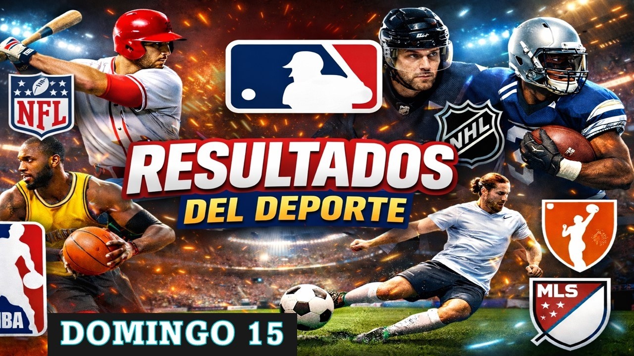 RESULTADOS HOY | CLASICO MUNDIAL / NBA / NHL / MLS / FUTBOL | DOMINGO 15 | Deporte Online