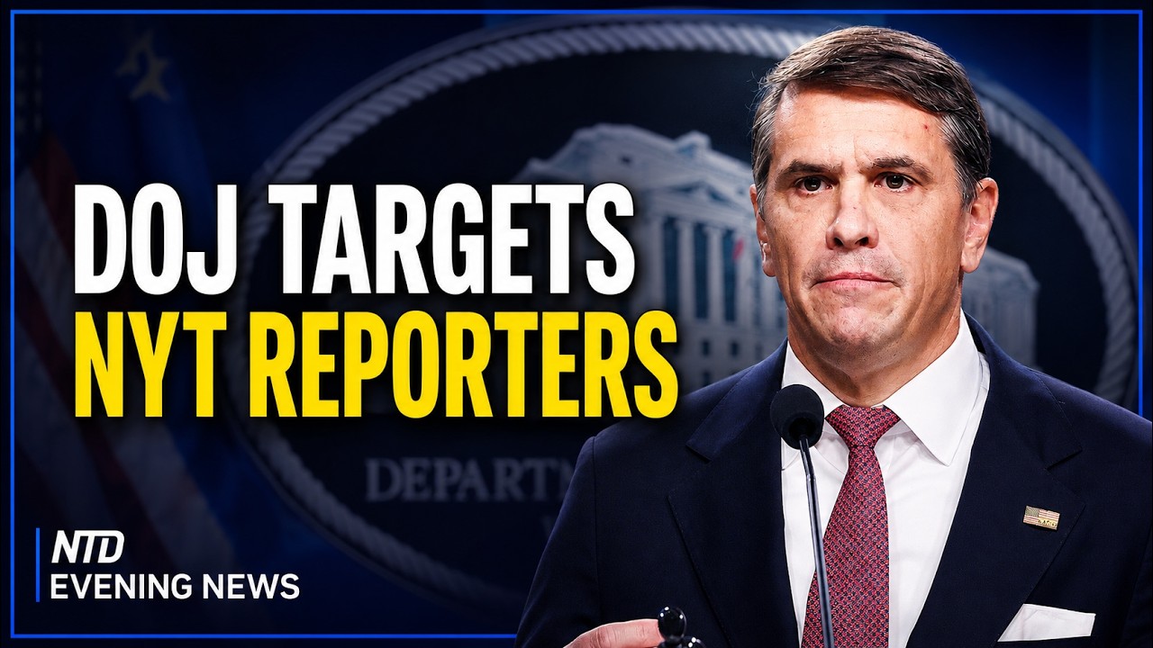 DOJ Subpoenas NYT Staff; US Backs Colombia Election Count | NTD Evening News (July 11)