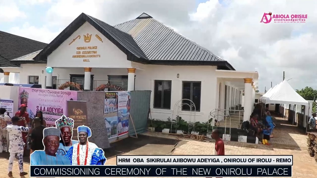 Onirolu of Irolu Made History as over 500Million Naira Modern Palace gets COMMISSIONED in Irolu.