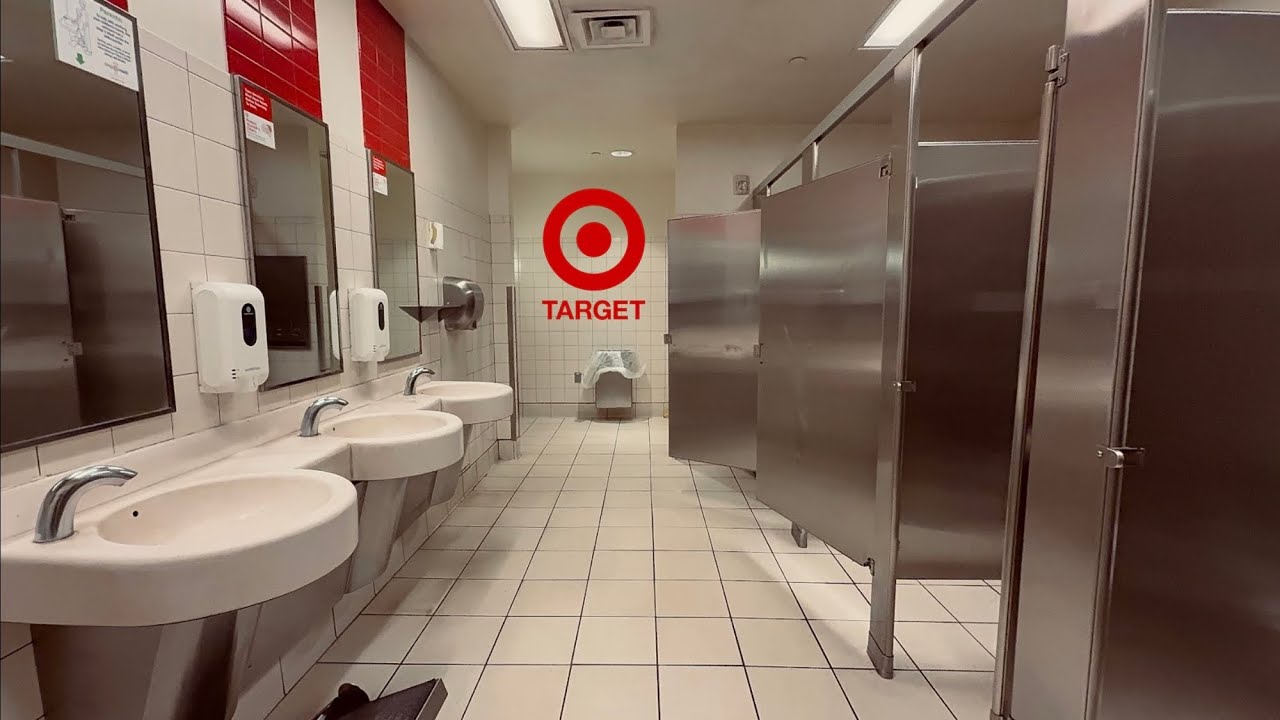 Men’s Women’s Family Restroom | American Standard Afwall Urinal + Toilet Flush | XLerator at Target