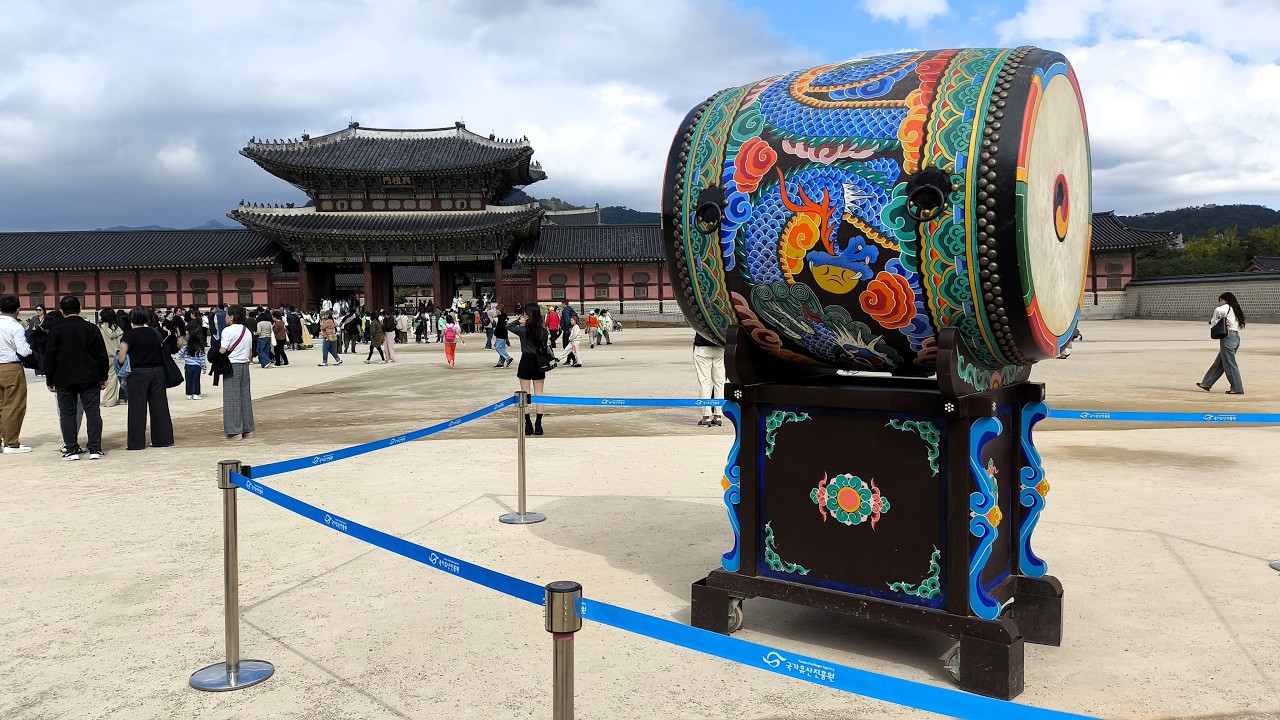 Gyeongbokgung Palace, Seoul, South Korea, Oktober 2025
