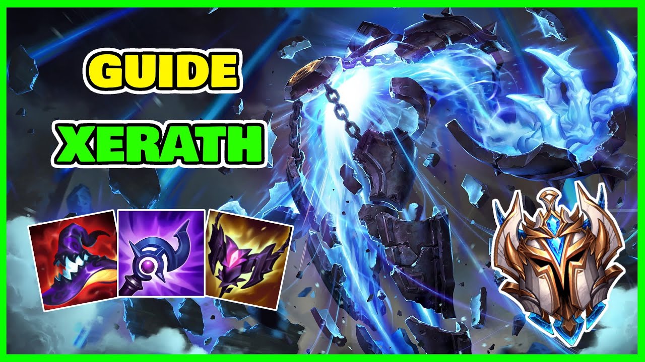GUIDE XERATH MID S13 - COMMENT CARRY AVEC UN MAGE POKE ! (gameplay éducatif explicatif, tips etc)