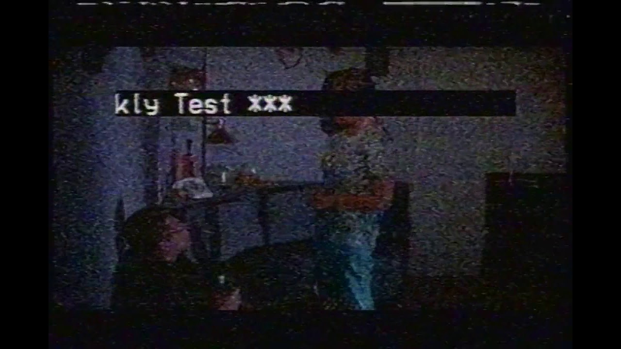 TCM EAS Test - June 1, 2008 (VHS)