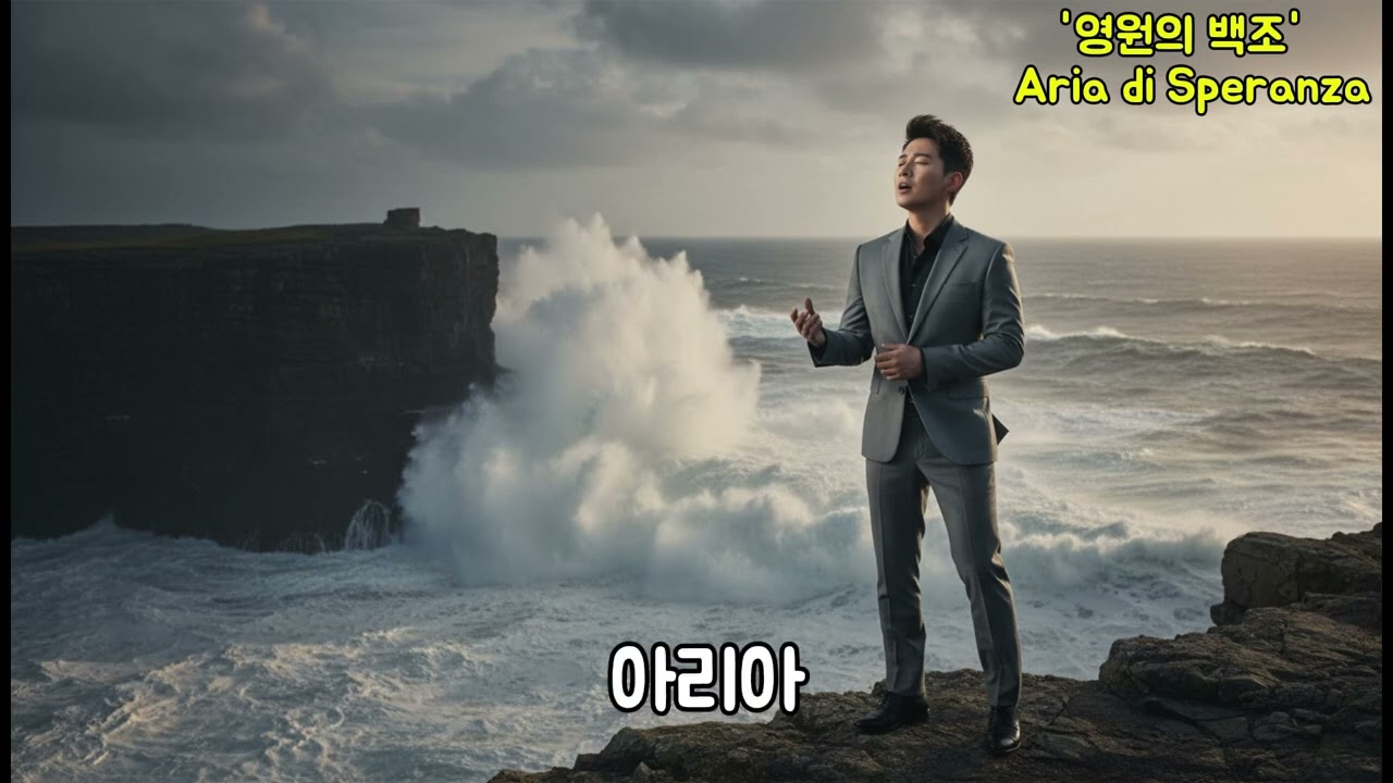 천상의 고음, 파바로티가 살아 돌아왔나? 테너 JOY의 신곡 '영원의 백조 - Aria di Speranza' (오페라 아리아)#파바로티 #창작아리아 #테너JOY