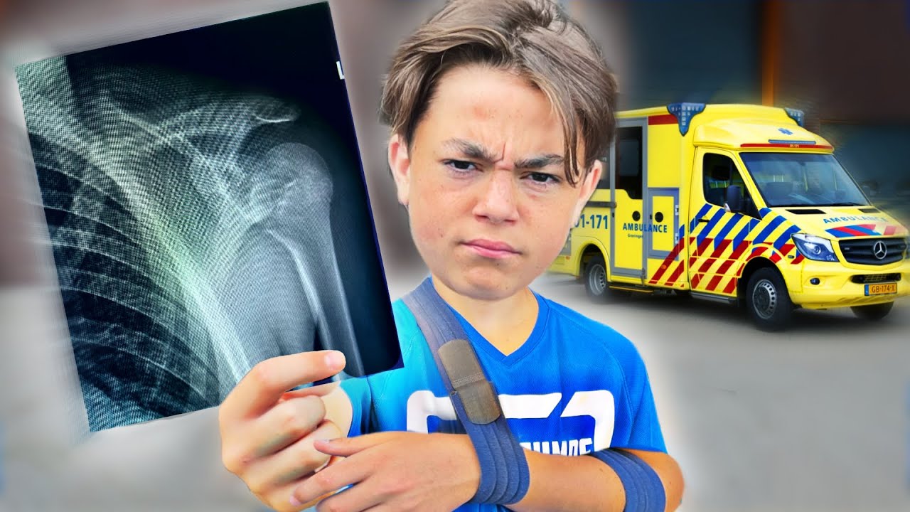ROBIN BREEKT ZIJN SLEUTELBEEN! Jochen Cross Jumps weekvlog