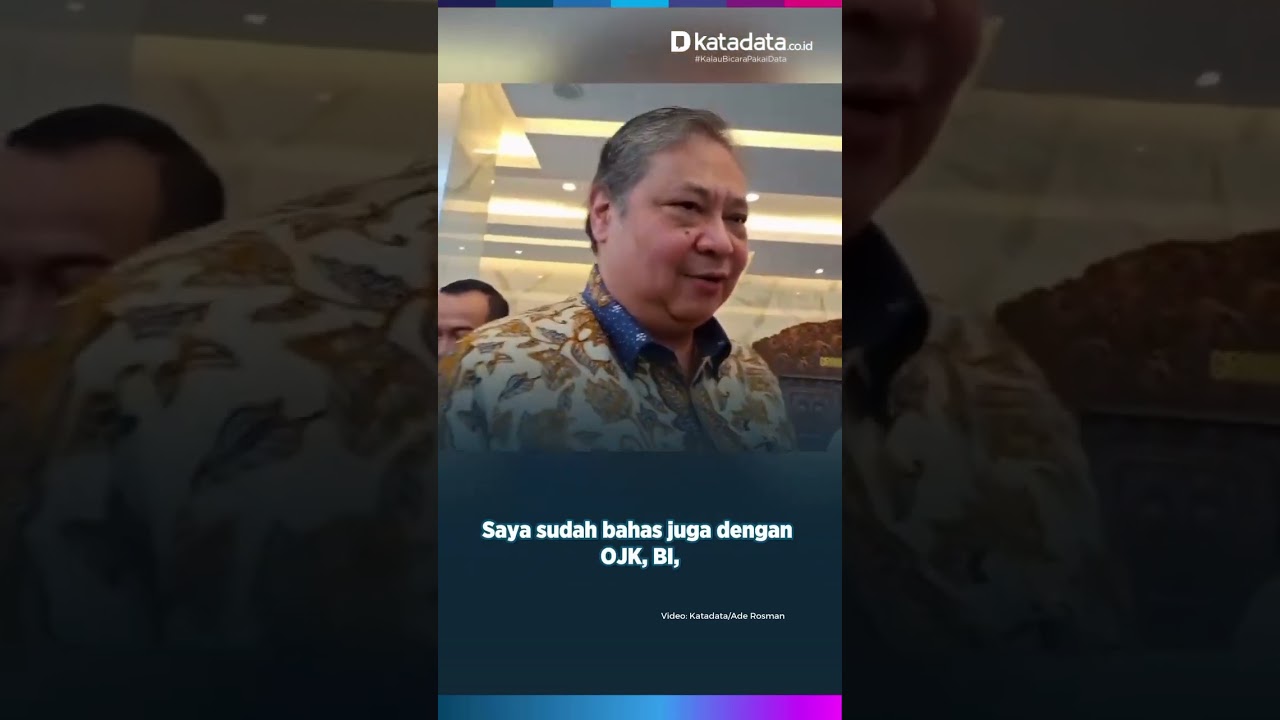 Menko Airlangga soal IHSG Ambruk: Momentum Reformasi Pasar Modal
