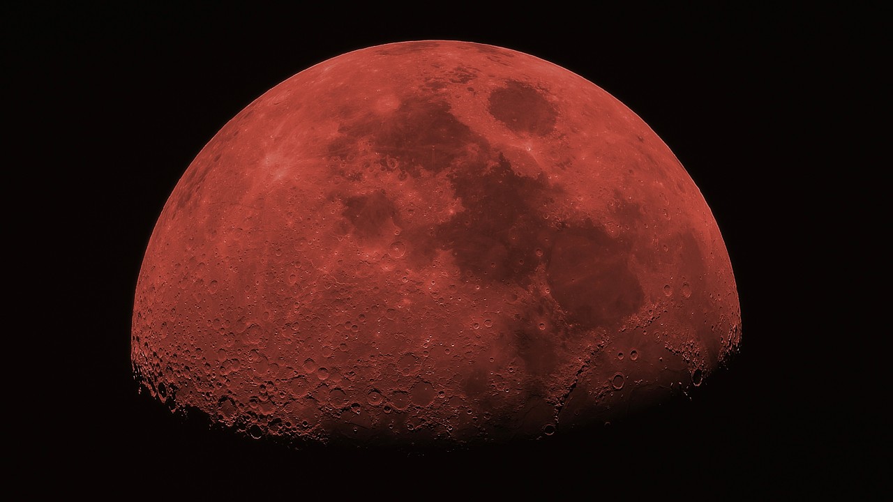 Blood Moon Eclipse // Worm Moon | 417Hz Deep Subconscious Dive - Atmospheric Healing Frequencies