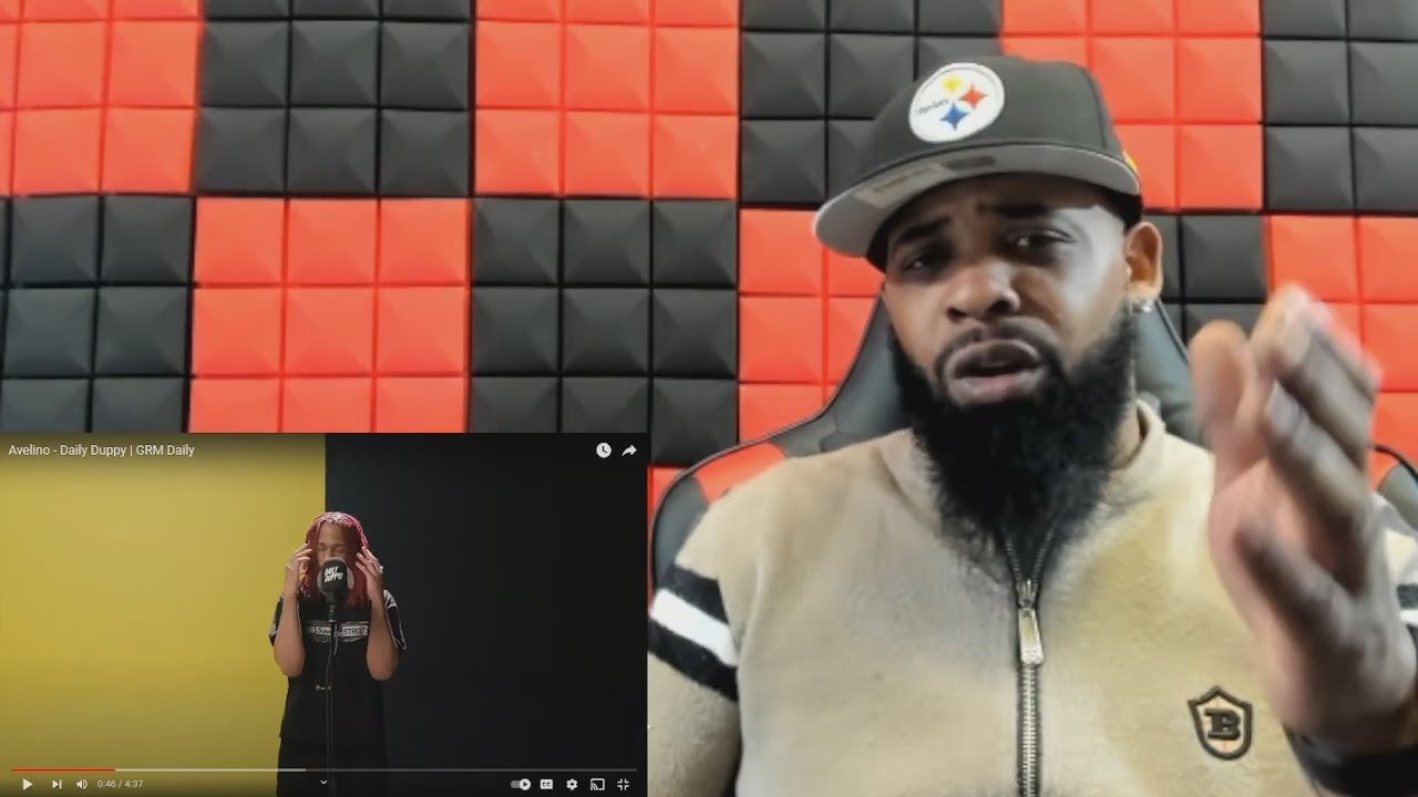 AMERICAN REACTS TO -Avelino - Daily Duppy | GRM Daily