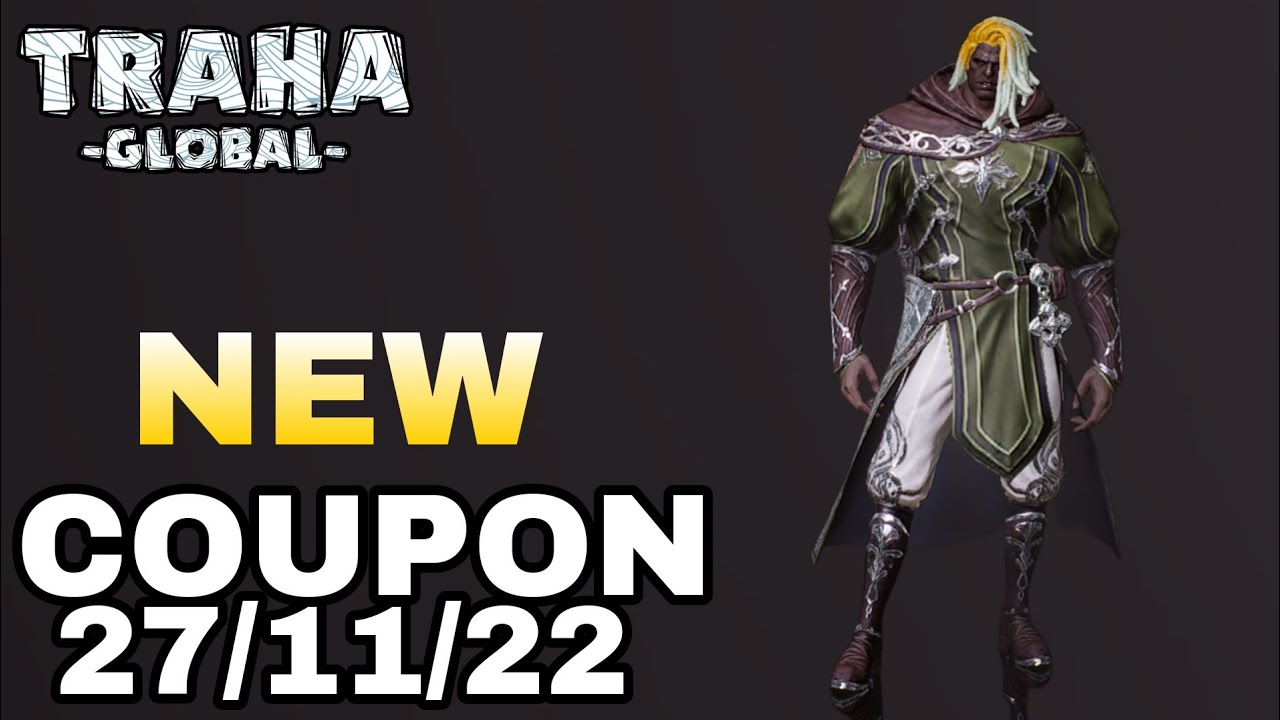 Traha global New Coupon Code CLAIM Now | Best MMORPG for Android/ios/pc