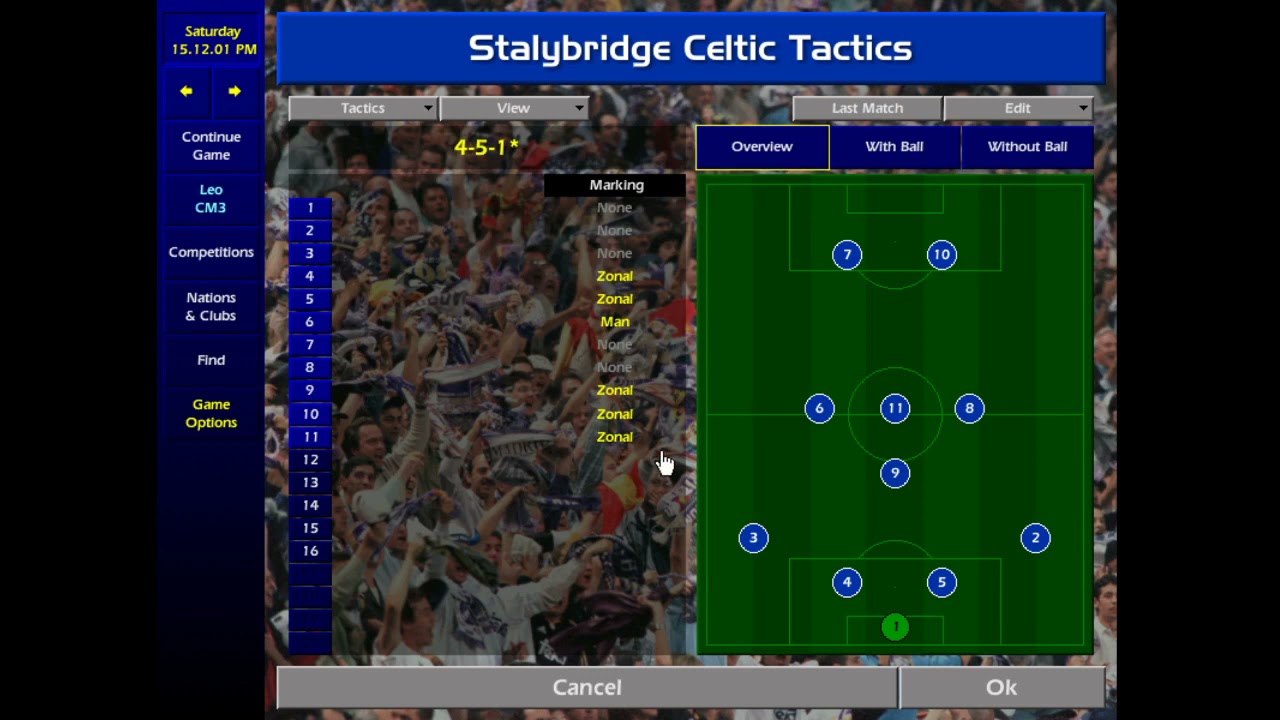 Defensive Stability and Marking Systems (Non Wib Wob)