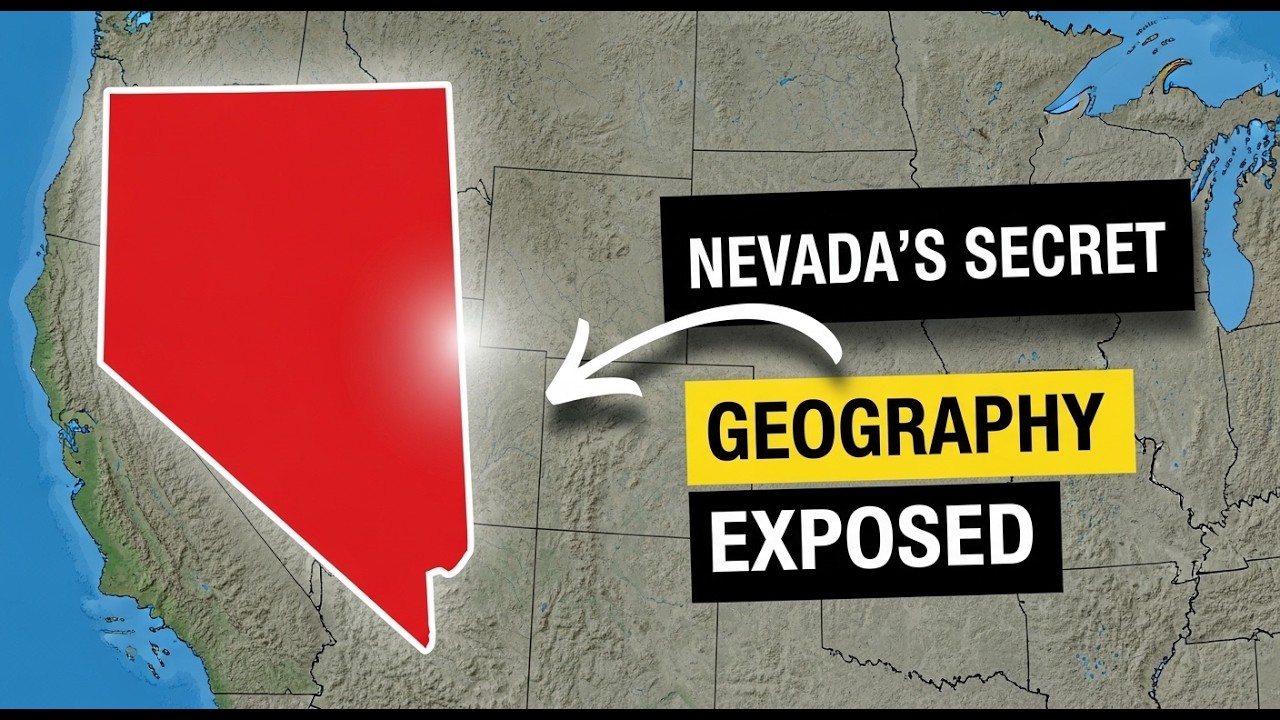 Nevada&rsquo;s Hidden Geography Secrets Explained 2026 #amazingfacts #facts #crazyfacts #historyfacts #fac