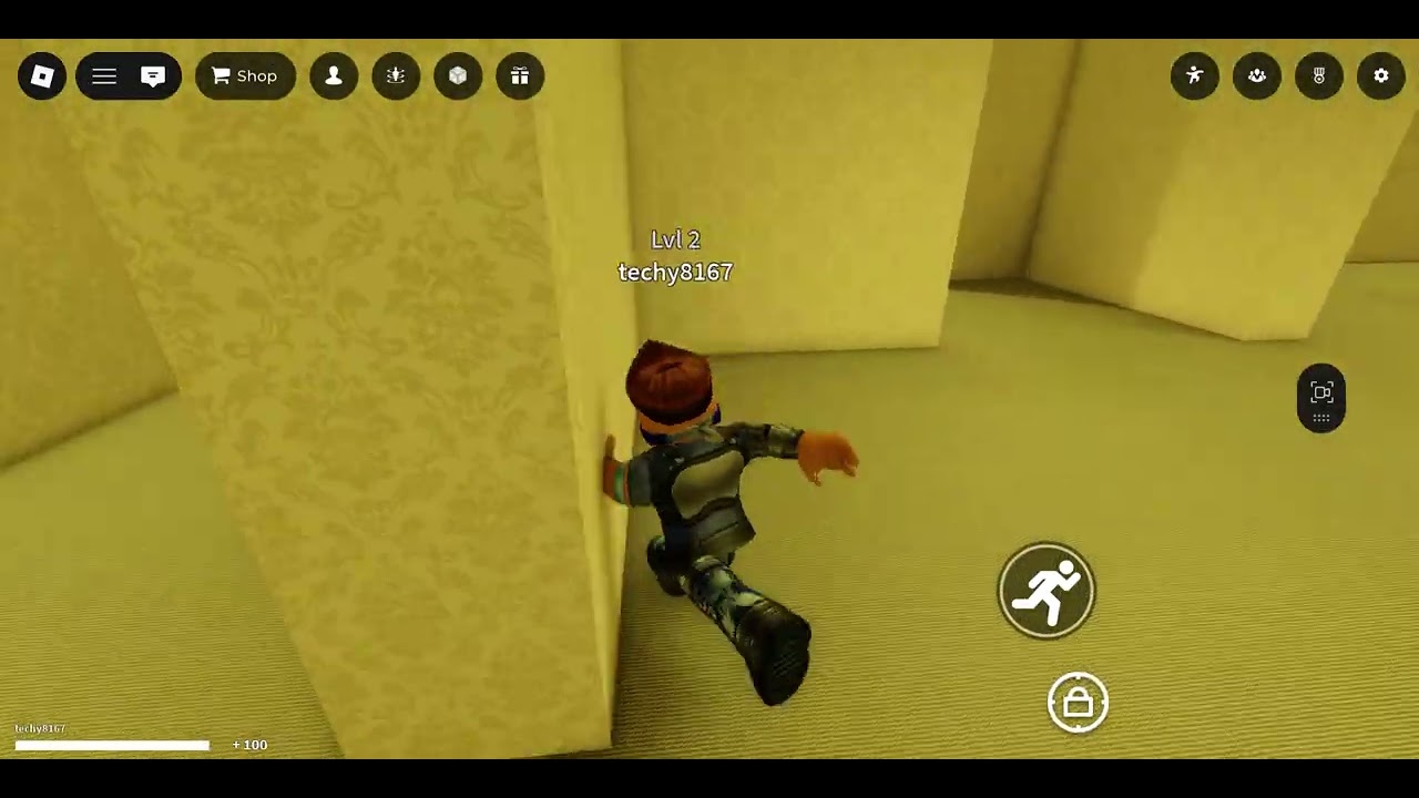 playing bacrooms with my friend