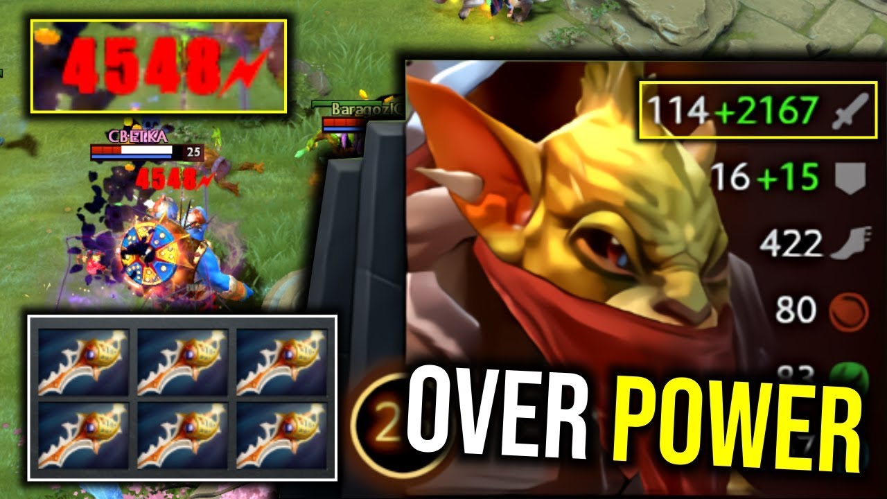 WTF 2000+ DAMAGE..!! Cancer Build 6x Divine Rapier 1 Hit Kill Bounty Hunter 7.21c | Dota 2