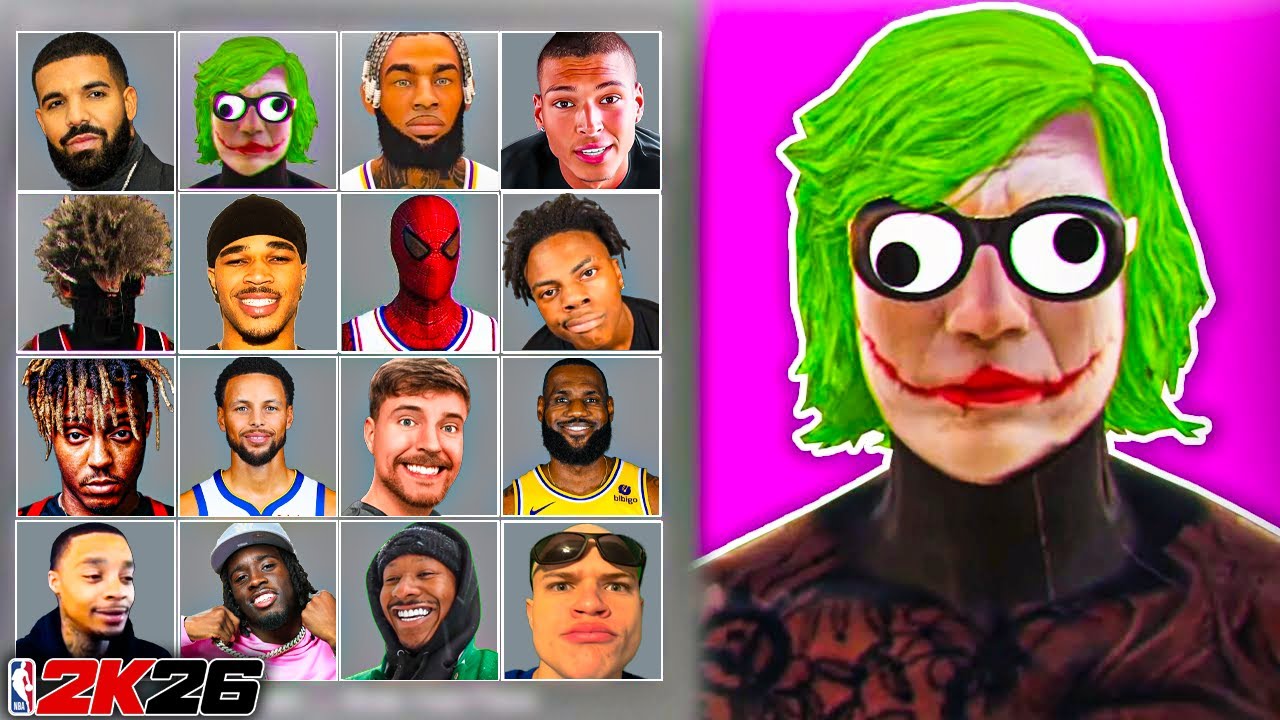 How To Get ANY FACE SCAN In NBA 2K26 (NBA 2K26 Anonymous Face Scan, Chucky Face Scan, TAZ FACE 2K26)