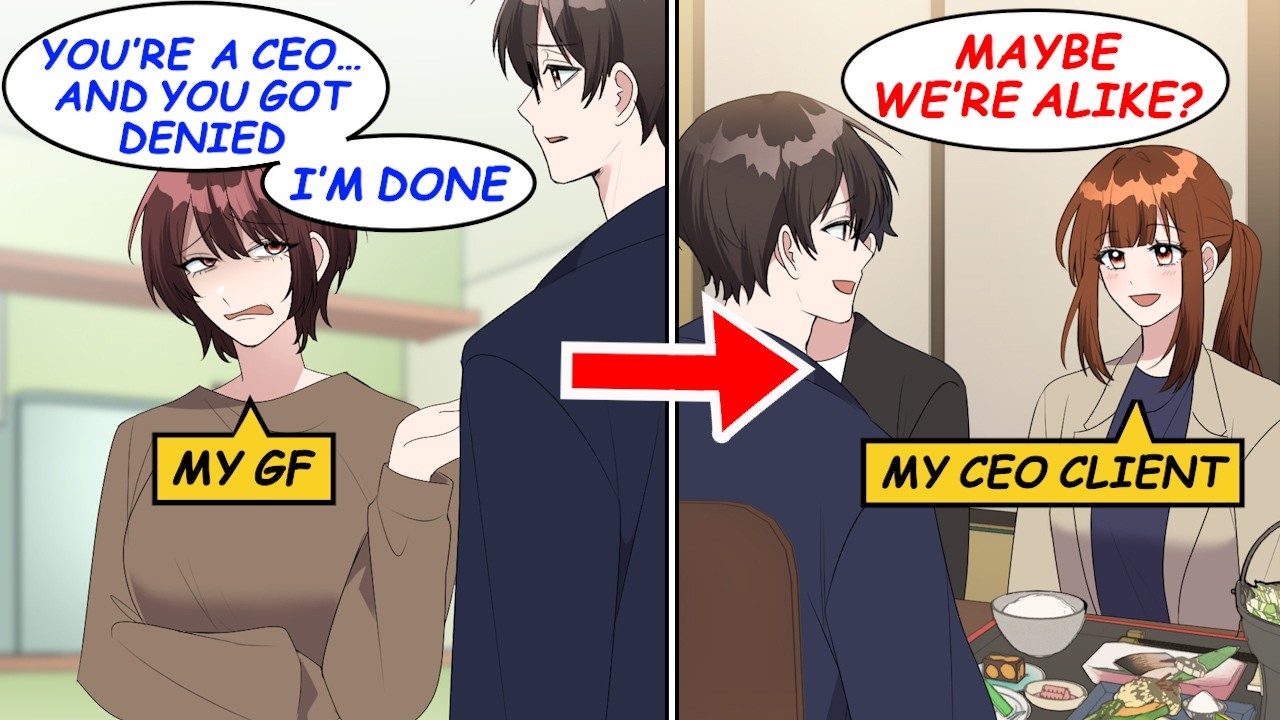 My gf dumped me after my rental application got denied. Then my CEO client said “Exactly.”!? [Manga]
