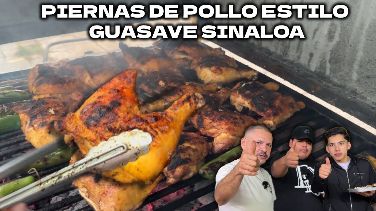 PIERNAS DE POLLO ESTILO GUASAVE SINALOA